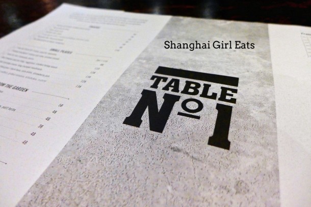 Table No. 1 by Jason Atherton Shanghai